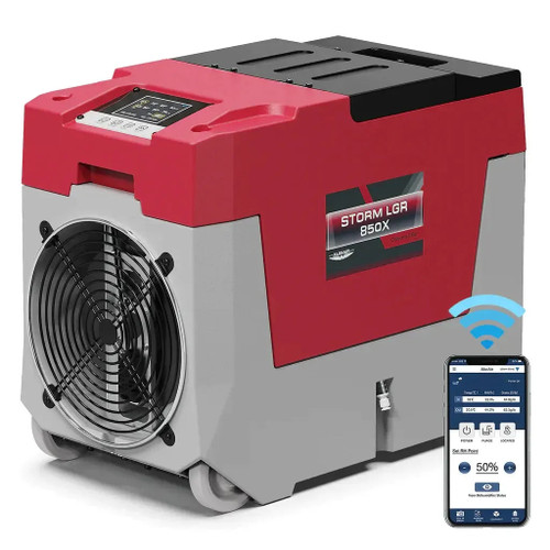 AlorAir Storm LGR 850X 180 PPD WiFi Commercial Dehumidifier - X002S7W1DX  Mini Split Systems Direct