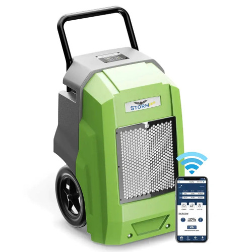 AlorAir Storm Pro Smart Wi-Fi Dehumidifier for Large Basement - STORM-PRO-GREEN-STORM-PRO-BLUE-STORM-PRO-YELLOW-STORM-PRO-RED  Mini Split Systems Direct