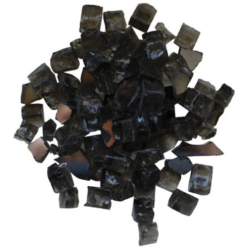 Amantii / Sierra Flame Fire Glass Media – “Dark Grey” Reflective – AMSF-GLASS-05 - AMSF-GLASS-05  Mini Split Systems Direct