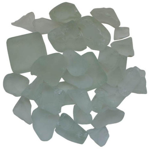 Amantii / Sierra Flame Fire Glass Media – “White” – Frosted – AMSF-GLASS-07 - AMSF-GLASS-07  Mini Split Systems Direct