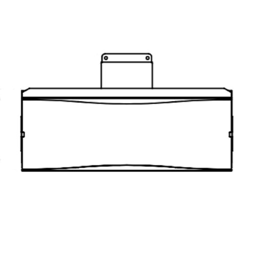 Bromic Heating - BH8080007 - Replacement Part - 5 Burner Glass Radiant Heater Wind Kicker -   Mini Split Systems Direct