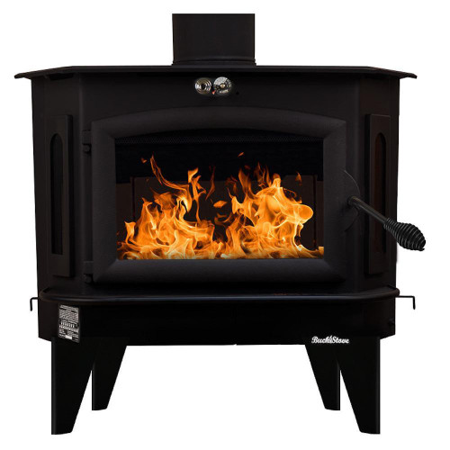 Buck Stove Model 91 Catalytic Wood Stove | EPA Certified | Heats Up to 3,200 Sq Ft | Made in USA - FP 91-FP 91G-FP 91P  Mini Split Systems Direct