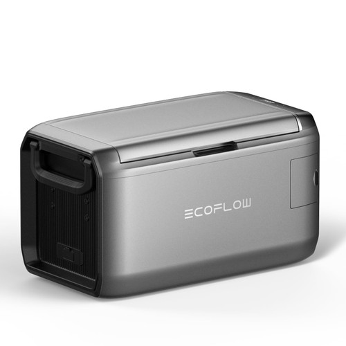 EF ECOFLOW GLACIER Classic 35L Portable Fridge Freezer, 43H Cooling Car Refrigerator, Battery Powered with App Control, 6 Charging Options, Fast&Quiet Electric Cooler for Camping, RV, Off-Grid Living