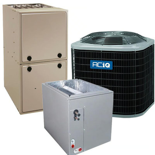 2 Ton 13.4 SEER2 92% AFUE 60,000 BTU ACIQ Gas Furnace and Air Conditioner System - Multi-Positional - R454B - R5A4S24AKANA / EAM5X25M17A / R92MSN0601714A  Mini Split Systems Direct