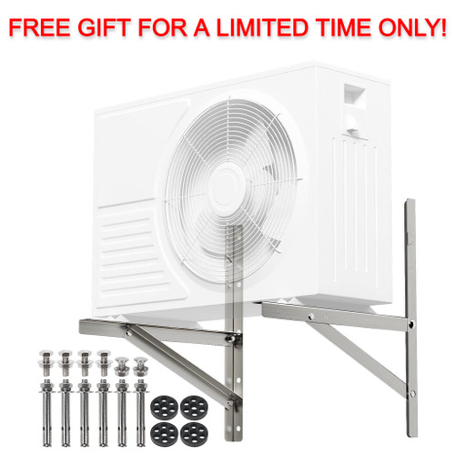 Free Condenser Wall Mounting Brackets ($119.99 Value) -   Mini Split Systems Direct