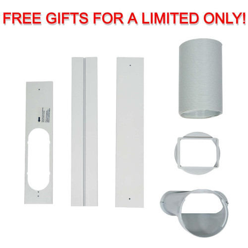 Free Soleus Air Window Vent Kit with Exhaust Hose ($49.99 Value) - FREE-SA-WVK-EH  Mini Split Systems Direct