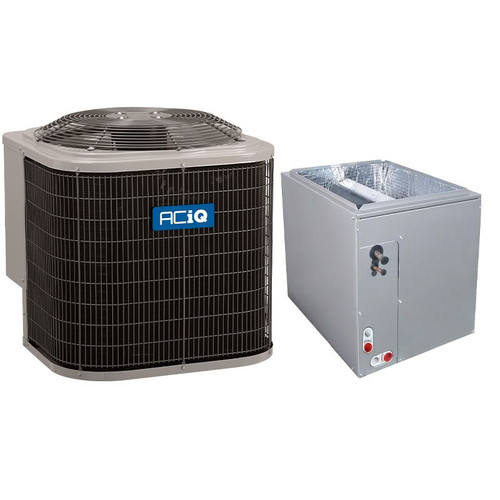 2 Ton 13.4 SEER2 ACiQ Air Conditioner with 17.5" Multi-Positional Cased Coil - R454B - R5A4S24AKANA / EAM5X24M17A  Mini Split Systems Direct