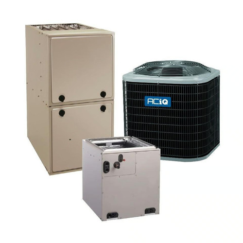 ACiQ 2 Ton 16.5 SEER2 92% 60,000 BTU Furnace & AC System - R454B Multi-Positional - R5A5S24AKAWA / EVM5X25M17A / R92MSN0601714A  Mini Split Systems Direct