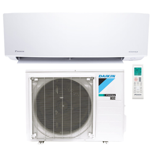 24,000 BTU 21 SEER2 Daikin Oterra Series  Wall Mounted Single Zone Ductless Mini Split Heat Pump Air Conditioner - 230V | R32 - RXF24AXVJU / FTXF24AXVJU  Mini Split Systems Direct