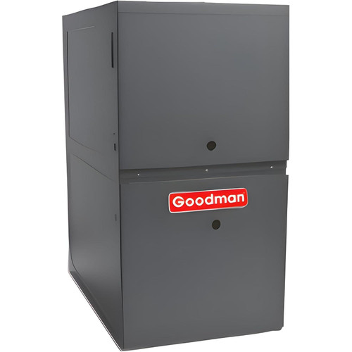 Goodman GDVT800803BX 80% AFUE 80,000 BTUH/H Gas Furnace Variable Speed ECM, Two Stage Convertible, Downflow/Horizontal, Low NOx - 17.5" Width - GDVT800803BX  Mini Split Systems Direct