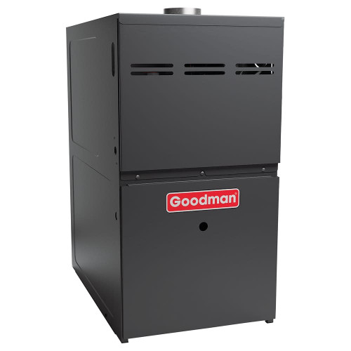 Goodman GR9S800804CN 80% AFUE 80,000 BTUH/H Gas Furnace Multi Speed ECM, Single Stage, Upflow/Horizontal, Non NOx Rated - 21" Width