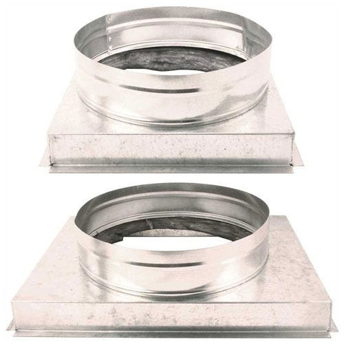 Goodman SQRPCH102-103 Square to Round Horizontal - Pack of 2 - SQRPCH102-103  Mini Split Systems Direct