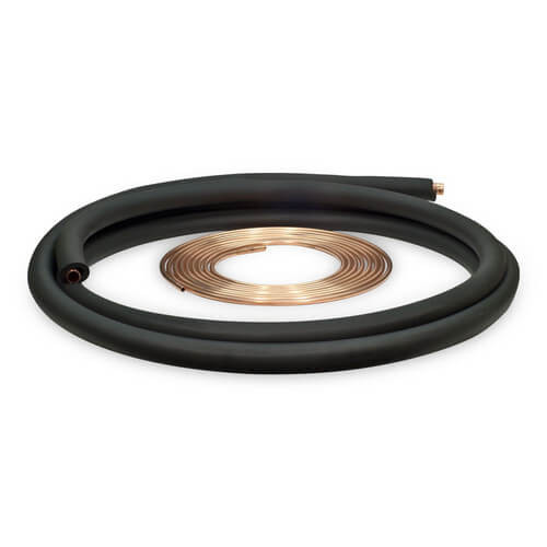 JMF Company 25 Feet of 3/8" LL x 3/4" SL x 3/8" Insulated Line Set - LS383425  Mini Split Systems Direct