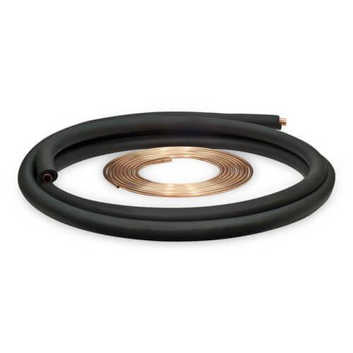 JMF Company 3/8" LL x 1-1/8" SL x 35 ft. Refrigerant Line Set - LS3811835  Mini Split Systems Direct