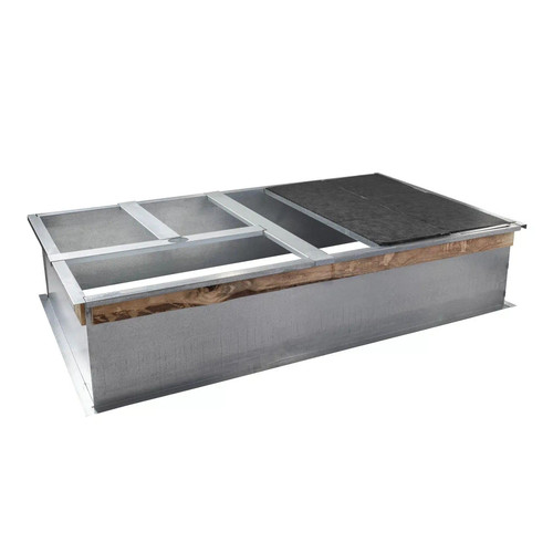 McDaniel Metals D14CRBPGCHMA 14" Roof Curb - D14CRBPGCHMA  Mini Split Systems Direct
