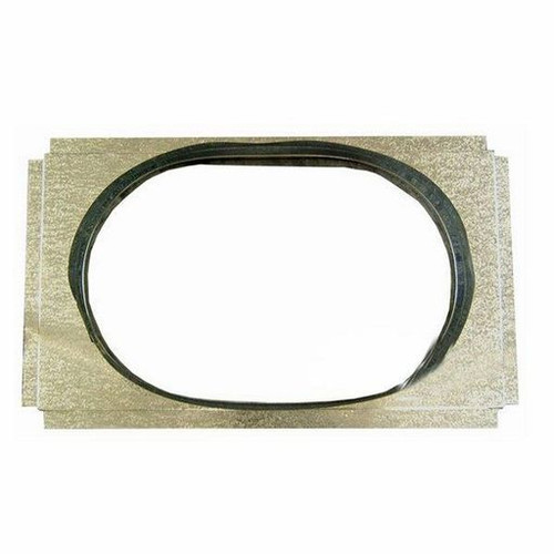 McDaniel Metals SQRPG103 Downflow Square to Round Adapters - Pack of 2 - SQRPG103  Mini Split Systems Direct