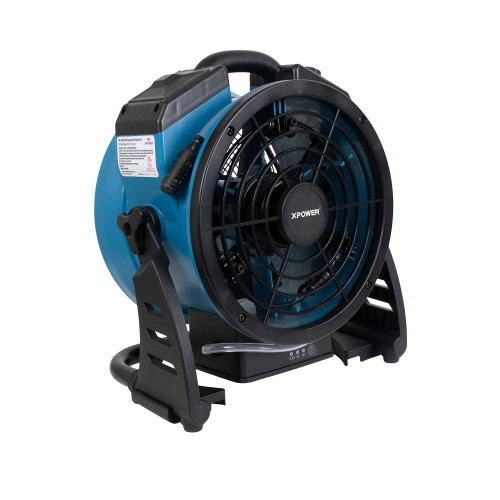 XPOWER FM-65WB Battery Powered Outdoor Misting Fan - FM-65WB  Mini Split Systems Direct