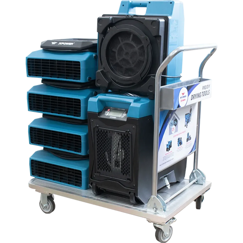XPOWER XDP1 XTREMEDRY Mojave Drying System Package Pro DIY Water Damage Restoration Solution, WDR, Jan-San, Commercial LGR Dehumidifier, Air Movers - XDP1  Mini Split Systems Direct