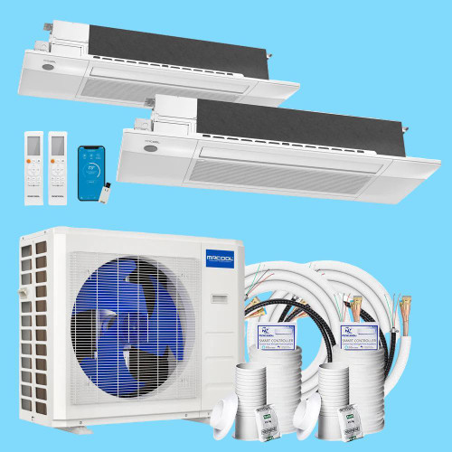 MRCOOL DIY 27,000 BTU Mini Split Air Conditioner & Heat Pump System - DIY-MULTI4-27HP230D-O-BYO2ZCASS  Mini Split Systems Direct