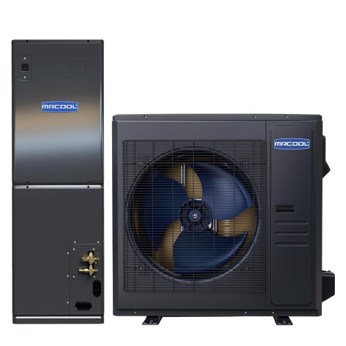 MRCOOL® Universal Series 4 Ton 48,000 BTU 17.5 SEER2 Central Heat Pump Inverter Split System - R-454B - Multi-position - UHP18048-O / UAH18048-O  Mini Split Systems Direct