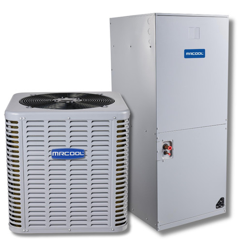 MRCOOL® Signature Series 1.5 Ton 14.3 SEER2 Central Heat Pump Split System - R-454B - Multi-position - MCAESHS4T1821AA / MCAEAMPSF18C21AA  Mini Split Systems Direct