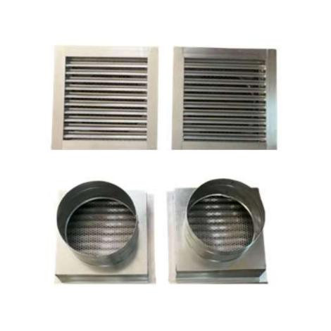 Olimpia Splendid Maestro Pro Square Louvered Grill - B1025 (For 6.4” Applications)-B1025 (For 8.0” Applications)  Mini Split Systems Direct