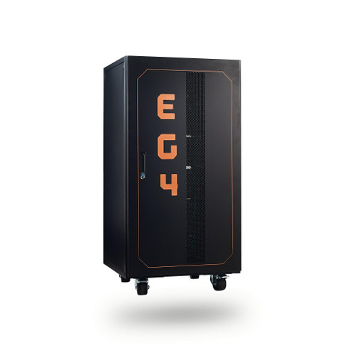 (Pre-Assembled) EG4 Enclosed Battery Rack | 6 Slot | Wheels Included | Bus Bar Covers | Welded - 1511055  Mini Split Systems Direct