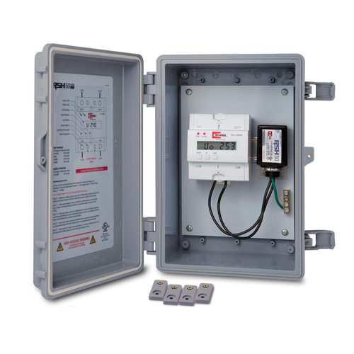 RectorSeal 96421 RSH-50 VRM KIT: 120/240V Surge Protector & Voltage Range Monitor, NEMA 3R Enclosure - 96421  Mini Split Systems Direct