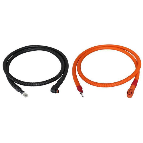 RUiXU Lithi2-16 battery 1/0 AWG cable | Orange+ Black - OP140-OP200  Mini Split Systems Direct