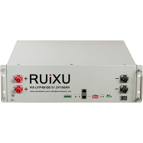 RUiXU RX-LFP48100 | 19" Rack Mounted 3U Module | UL1973 | UL9540A| CEC | SGIP - RX-LFP48100  Mini Split Systems Direct