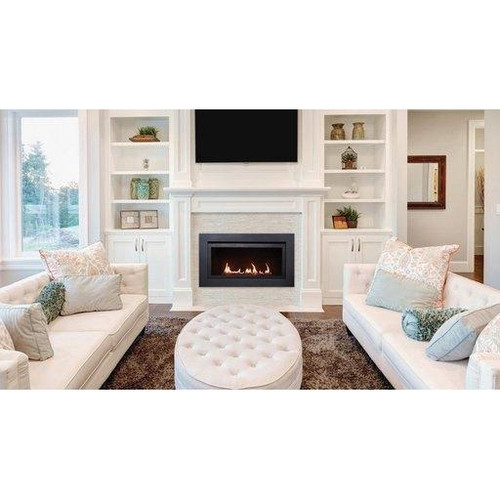Sierra Flame STANFORD-55G-LP-DELUXE 55" Linear Liquid Propane Fireplace