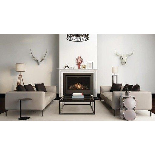 Sierra Flame THOMPSON 36" Natural Gas Direct vent fireplace - THOMPSON-36-DELUXE-NG  Mini Split Systems Direct