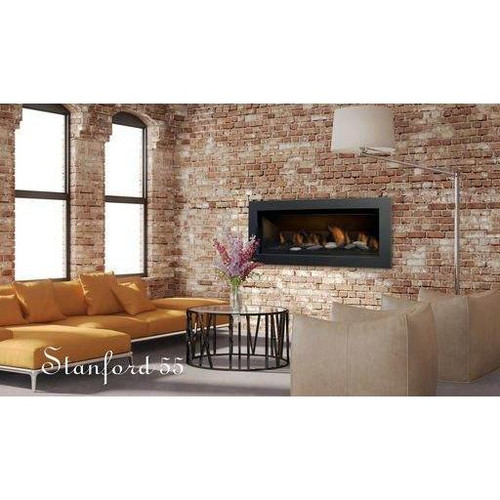 Sierra Flame Stanford 55" Direct Vent Gas Fireplace - Natural Gas