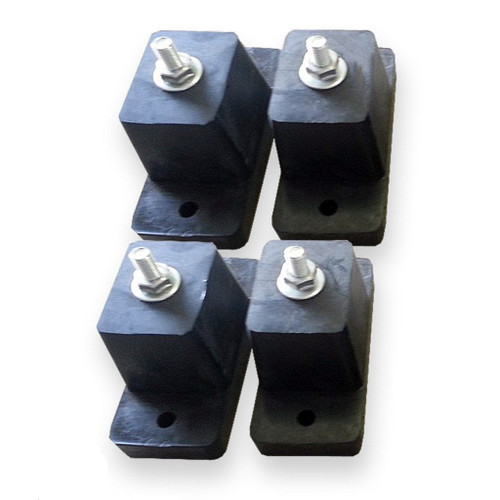 Pioneer® 4 Piece Rubber Vibration Absorber Feet Kit (Tall Mount) for Ductless Mini Split Systems