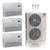 48,000 BTU ACIQ Extreme 23 SEER2 Tri Zone Floor Mount Mini Split Heat Pump System - R454B | 230V - 18 + 18 + 18 - ACIQ-48Z-HH-M6C / ACIQ-18FM-HH-MD-3  Mini Split Systems Direct