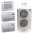 48,000 BTU ACIQ Extreme 23 SEER2 Tri Zone Floor Mount Mini Split Heat Pump System - R454B | 230V - 9 + 18 + 18 - ACIQ-48Z-HH-M6C / ACIQ-09FM-HH-MD / ACIQ-18FM-HH-MD-2  Mini Split Systems Direct
