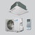 Air-Con | 12,000 BTU | 23 SEER | Traditional 4-Way Ceiling Cassette | Single-Zone Mini Split System | 208-230V | ASLCI4H4S12 / ASLEC4H4S12
