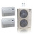 55,000 BTU ACiQ Extreme 22.2 SEER2 Dual Zone Floor Mount Mini Split Heat Pump System - R454B | 230V - 24 + 24 - ACiQ-55Z-HH-M6C / ACIQ-24FM-HH-MD-2  Mini Split Systems Direct