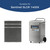 AlorAir 3-Pack MERV-1 Filter for Commercial dehumidifier Sentinel SLGR 1400X - AA-SLGR-1400XF  Mini Split Systems Direct