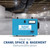 AlorAir Sentinel HD55 Commercial Dehumidifier with Drain Hose for Crawl Spaces - X002PLZ9CR-X002WCF2RB-B01LWA8J37  Mini Split Systems Direct