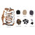Amantii Drift 15 Piece Log Set with Deluxe Media Kit - DESIGN-MEDIA-15PCE  Mini Split Systems Direct