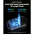 Anker SOLIX C2000 Gen 2 Portable Power Station with Expansion Battery, 2,400W (Peak 4,000W) Solar Generator, Full Charge in 58 Min, 4096wh LiFePO4 Battery for Home Backup, Power Outages, and Camping