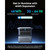 Anker SOLIX C2000 Gen 2 Portable Power Station with Expansion Battery, 2,400W (Peak 4,000W) Solar Generator, Full Charge in 58 Min, 4096wh LiFePO4 Battery for Home Backup, Power Outages, and Camping