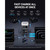 Anker SOLIX C200 DC Power Bank Station, 192Wh Portable Power Station, LiFePO4 Battery, 200W Solar Generator, for Outdoor Camping, Traveling, and Emergencies (No Wall Charger Included)