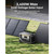 Anker SOLIX F3000 Portable Power Station with 2×400 Solar Panel, 3,072Wh, 6,000W Recharging, Solar Generators for Home Use, For Power Outages, Camping, RVs, Emergencies