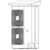 Daikin Single & Double Fan Snow Visor - KPS00344 - KPS00344  Mini Split Systems Direct