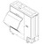 Daikin Single Fan Snow Hood/Hail Guard Kit - VRVQA-SH-SF - VRVQA-SH-SF  Mini Split Systems Direct