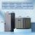 DELLA 2 Ton 24,000 BTU 18 SEER2 Central Ducted Two-Stage Inverter Heat Pump Split System - Multi-Position - R-454B - T-24K-I+O  Mini Split Systems Direct