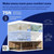 DELLA 42000 BTU Tri-Zone Ceiling Cassette Mini Split AC (18K+18K+18K) - Up to 3000 Sq.Ft.