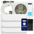 Della Optima Series 27000 BTU Tri-Zone Mini Split AC with R-454B (12K+12K+12k) – Up to 1650 Sq.Ft.